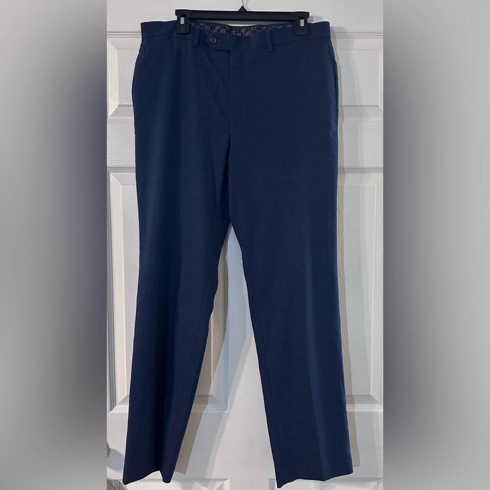 Ralph Lauren Classic Navy checked Trousers